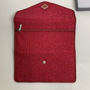 Aphrodite | Burgundy Canvas Vegan Wallet | Eco-Friendly New in Box Money Holder